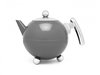 Theepot Duet&reg; Bella Ronde 1,2L-Cool Grey
