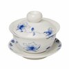 Gaiwan White Lotus 3dlg 140ml-blue