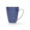Mug with Ear 340ml-Blue Diamond