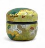 Temari canister Spring Green with inner lid 50-80g