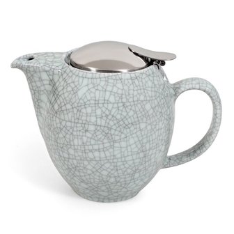 Teapot S 350ml-crackle blue-grey