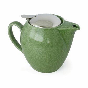 Teapot L 580ml-crackle green