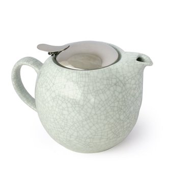 Teapot XL 680ml-crackle blue-grey