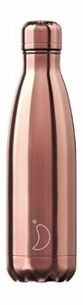 Chilly&#039;s Bottle 500ml-Rose Gold