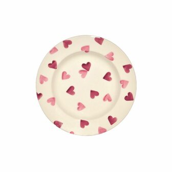 6&frac12;&quot; Plate-Pink Hearts