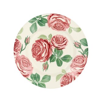 8&frac12;&quot; Plate-Pink Roses
