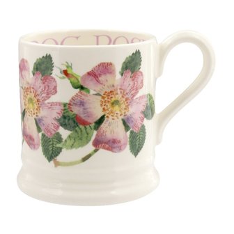 &frac12; pt Mug-Dog Rose