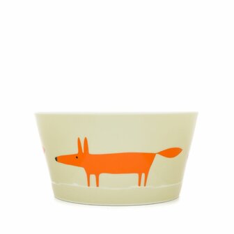 Mr Fox Bowl-Neutral &amp; Orange