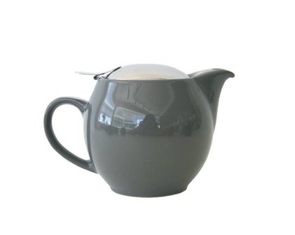 Teapot M 450ml-steel grey