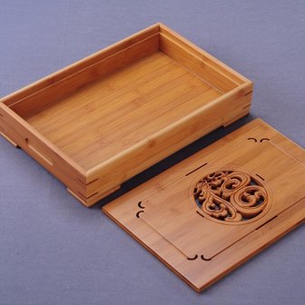 Ceremonial Tea Tray L Dragon &amp; Phoenix