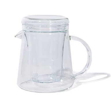 Teapot Glass with Strainer 0,4l