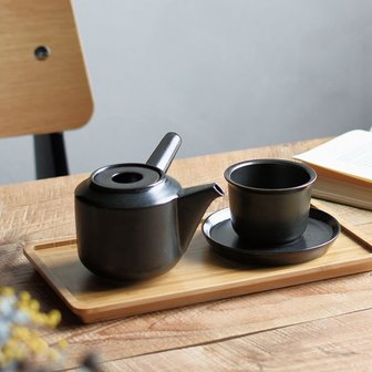 LT kyusu teapot 300ml black