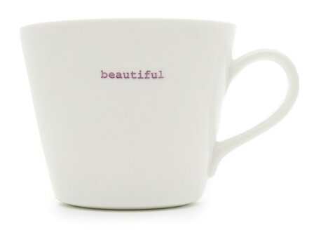 Bucket Mug-Beautiful