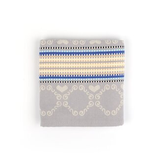 Tea Towel 65x65cm-Lace Grey