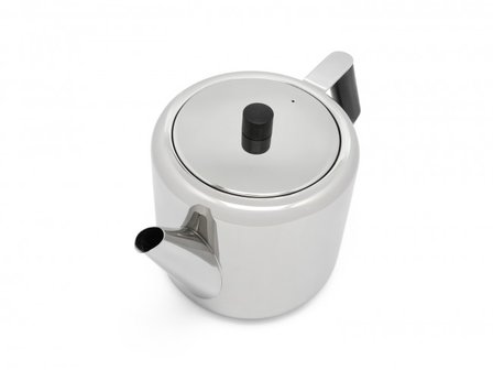 Theepot Duet&reg; Design Boston 1,1L-RVS polished