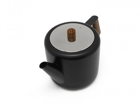 Theepot Duet&reg; Design Boston 1,1L-mat zwart