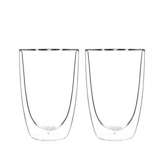 Glas Dubbelwandig 380ml Set van 2
