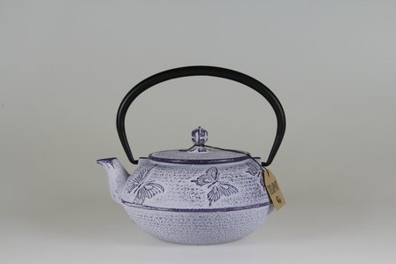 Roji Teapot Butterfly White on Cobalt Blue 0,6l