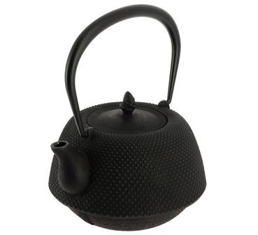 Iwachu Teapot Nambu Arare Black 1l