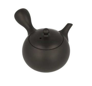 Kyusu Tokoname-yaki 180ml Round Black