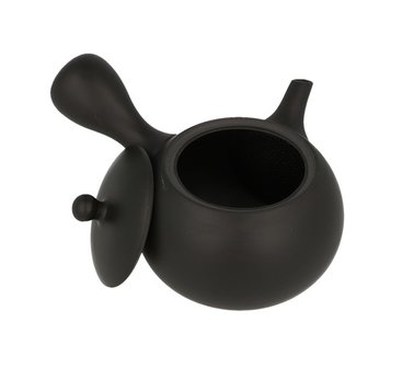 Kyusu Tokoname-yaki 180ml Round Black