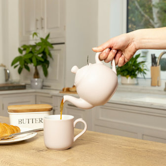 Farmhouse&reg; Teapot 2Cup 600ml-Nordic Pink