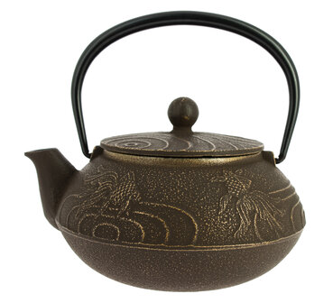 Iwachu Teapot Kingyo Brown/Gold 650ml