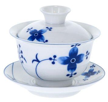 Gaiwan White/blue blossom 3dlg 140ml