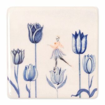 Tulpenliefde-Mini 6x6cm