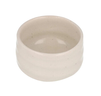 Chawan/Matcha bowl oribe-yaki White