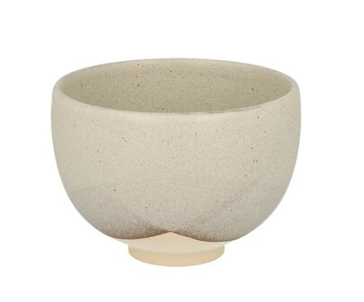 Chawan/Matcha bowl White Brown