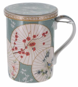 Mug with lid Oriental Dreams 350ml