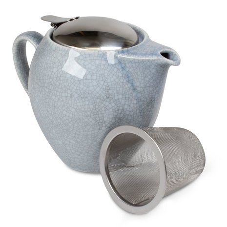 Teapot L 580ml-crackle lavender
