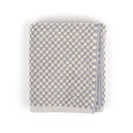 Kitchen Towel 53x60cm-Small Check Grey
