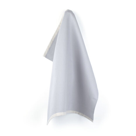 Tea Towel 65x65cm-Solid Grey