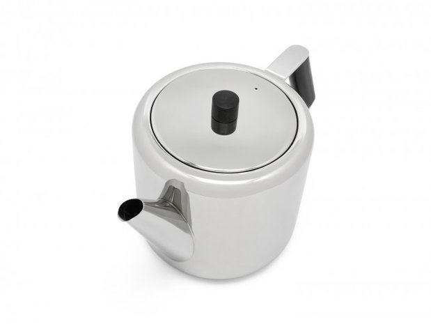 Theepot Duet® Design Boston 1,1L-RVS polished