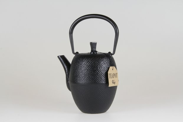 Roji Teapot Barrel Hakeme Black 0,4l