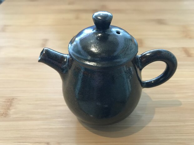 Tenmoku Teapot Iron rich clay 110ml