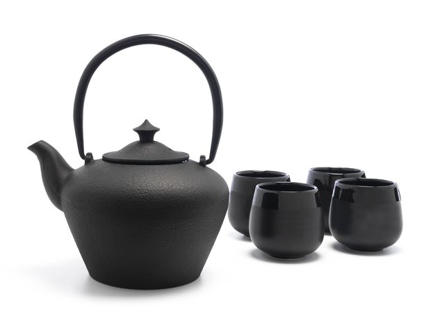 Theeset Chengdu 1,0L Set met 4 cups in bamboe doos