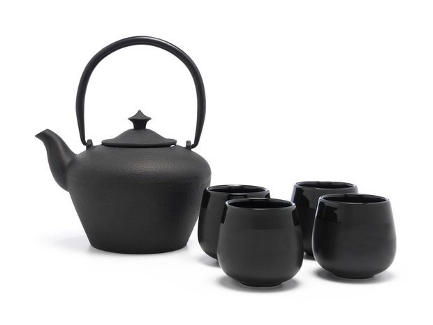 Theeset Chengdu 1,0L Set met 4 cups in bamboe doos