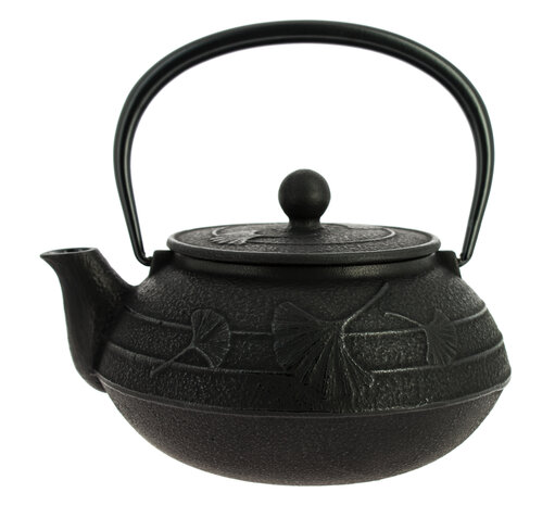 Iwachu Teapot Ginkgo Black 650ml