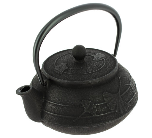 Iwachu Teapot Ginkgo Black 650ml