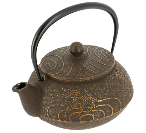 Iwachu Teapot Kingyo Brown/Gold 650ml