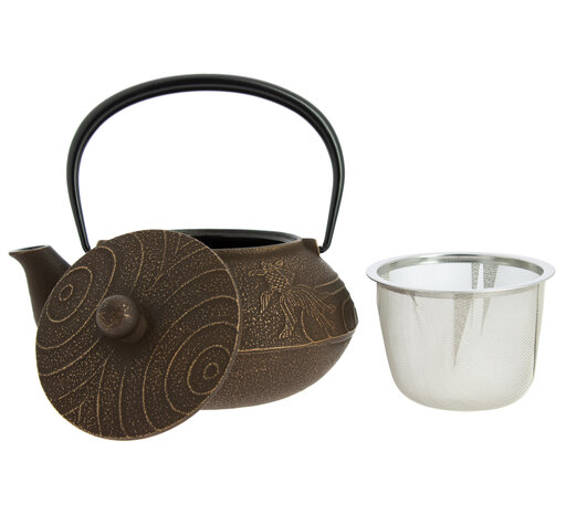 Iwachu Teapot Kingyo Brown/Gold 650ml