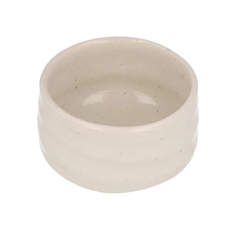 Chawan/Matcha bowl oribe-yaki White