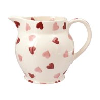 1½ pt Jug-Pink Hearts