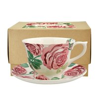 Large Cup & Saucer-Pink Roses