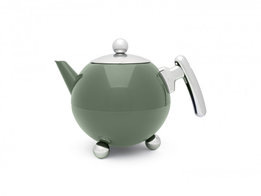 Theepot Duet® Bella Ronde 1,2L-Smokey Green