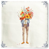 All you need is flowers-Small 10x10cm