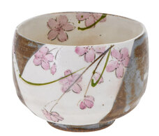 Chawan/Matcha bowl Brown-Sakura